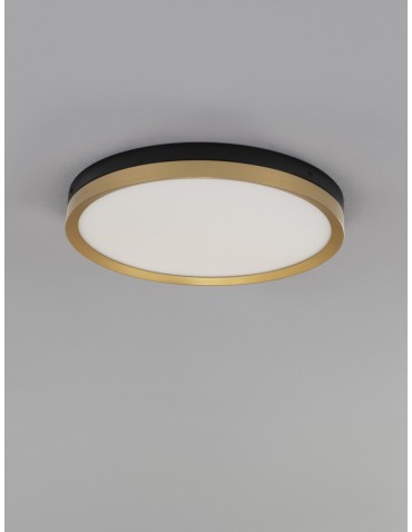 Luces Exclusivas BANE Sufitowa Nowoczesna czarny 1xLED max 31W 3000K LE43228 - produkt 2