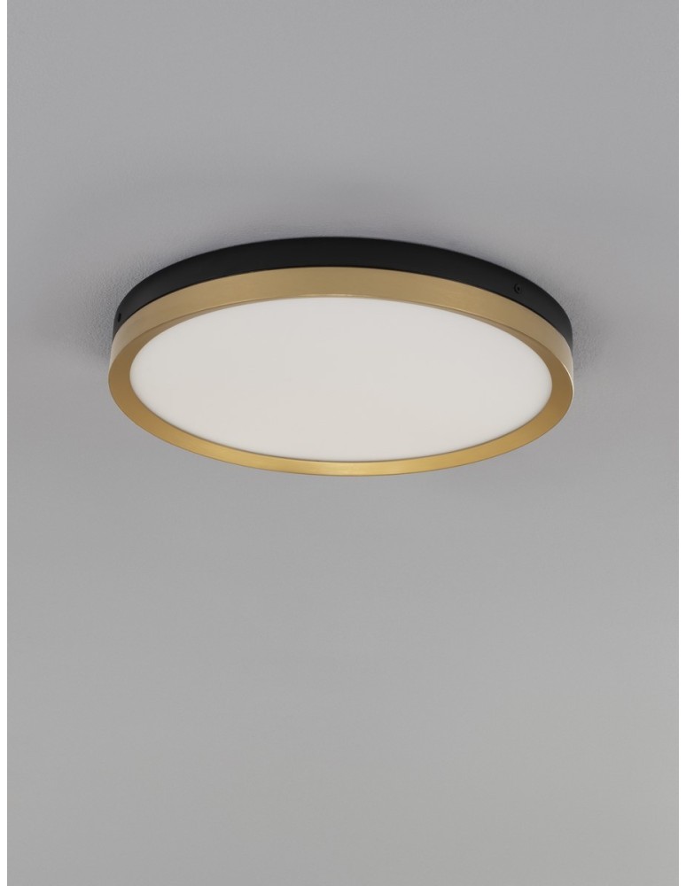 Ceiling lamps - Luces Exclusivas BANE Modern Ceiling Black 1xLED max 31W 3000K LE43228 - product kolory-swiatla.pl 2