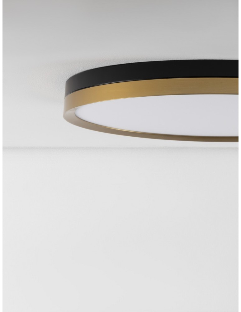 Ceiling lamps - Luces Exclusivas BANE Modern Ceiling Black 1xLED max 37W 3000K LE43229 - product kolory-swiatla.pl 3