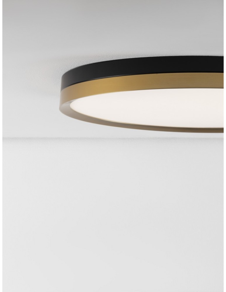 Ceiling lamps - Luces Exclusivas BANE Modern Ceiling Black 1xLED max 37W 3000K LE43229 - product kolory-swiatla.pl 4