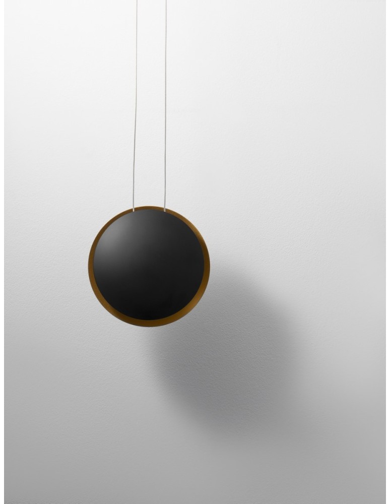 Pendant lamps - Luces Exclusivas BACA Pendant Modern Black 1xLED max 7W 3000K LE43230 - product kolory-swiatla.pl 3