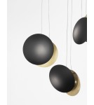 Pendant lamps - Luces Exclusivas BACA Pendant Modern Black 3xLED max 18W 3000K LE43231 - product 3