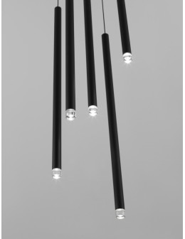 Luces Exclusivas BALA Pendant Modern Black 5xLED max 27W 3000K LE43234. - product 2
