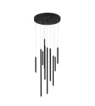 Pendant lamps - Luces Exclusivas TORREON Pendant Modern Black 10xLED max 26W 3000K LE43238 - product 1