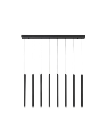 Luces Exclusivas TORREON Pendant Modern Black 8xLED max 20W 3000K LE43239