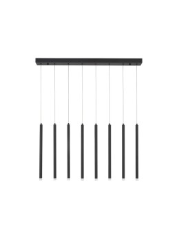 Luces Exclusivas TORREON Wisząca Nowoczesna czarny 8xLED max 20W 3000K LE43239