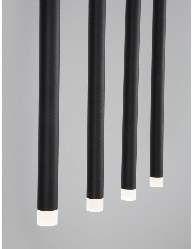 Pendant lamps - Luces Exclusivas TORREON Pendant Modern Black 8xLED max 20W 3000K LE43239 - product kolory-swiatla.pl 2