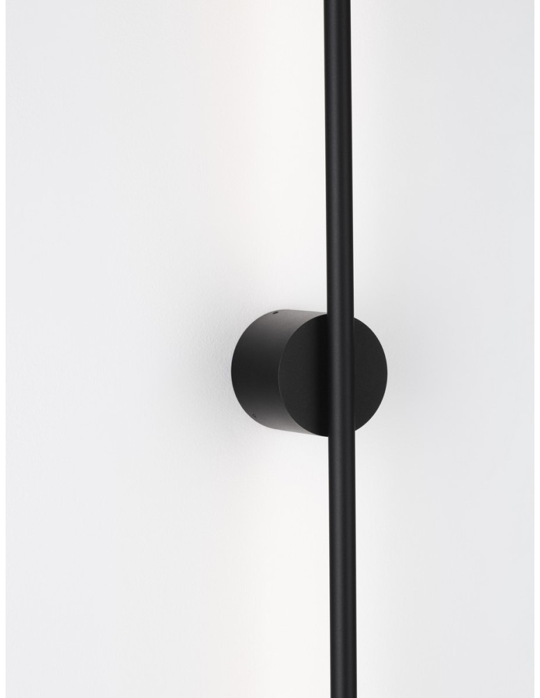 Bathroom wall lamps - Luces Exclusivas TUNJA Wall Bathroom IP44 black 1xLED max 15W 3000K LE43241 - product kolory-swiatla.pl 2