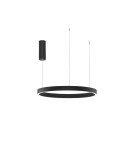 Pendant lamps - Luces Exclusivas BARI Pendant Modern Black 1xLED max 60W 3000K LE43246 - product 1