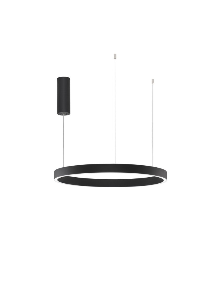 Pendant lamps - Luces Exclusivas BARI Pendant Modern Black 1xLED max 60W 3000K LE43246 - product kolory-swiatla.pl 1