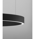 Pendant lamps - Luces Exclusivas BARI Pendant Modern Black 1xLED max 60W 3000K LE43246 - product 2