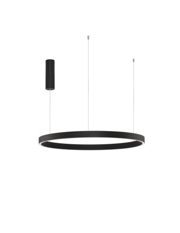 Luces Exclusivas BARI Pendant Modern Black 1xLED max 77W 3000K LE43247