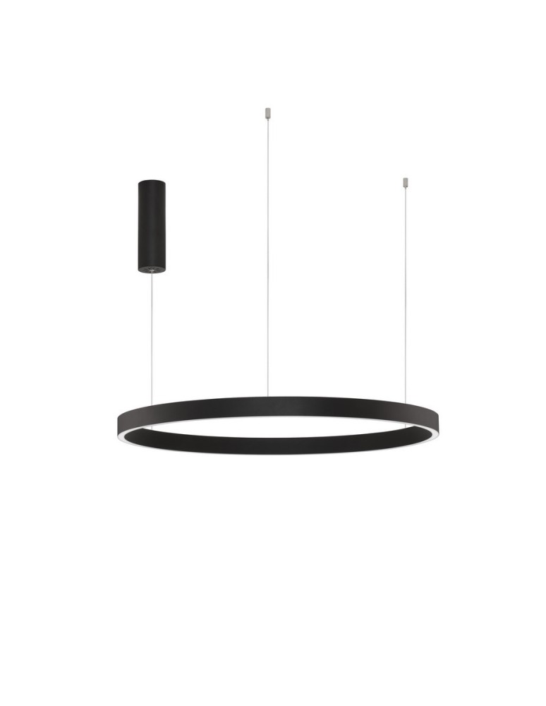 Pendant lamps - Luces Exclusivas BARI Pendant Modern Black 1xLED max 77W 3000K LE43247 - product kolory-swiatla.pl 1