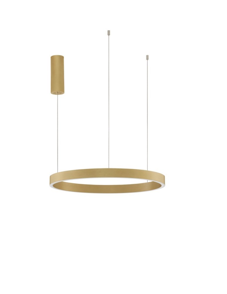 Pendant lamps - Luces Exclusivas BARI Pendant Modern Gold and shades of gold 1xLED max 60W 3000K LE43249 - product kolory-swiatla.pl 1