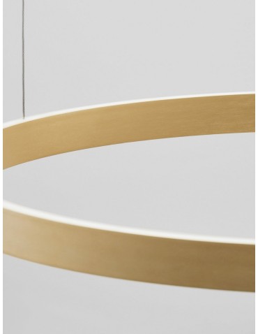 Luces Exclusivas BARI Wisząca Nowoczesna złoty i odcienie złota 1xLED max 77W 3000K LE43250 - produkt 2