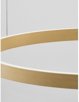 Luces Exclusivas BARI Wisząca Nowoczesna złoty i odcienie złota 1xLED max 77W 3000K LE43250 - produkt 2