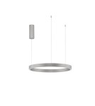 Pendant lamps - Luces Exclusivas BARI Pendant Modern silver and silver tones 1xLED max 60W 3000K LE43252 - product 2