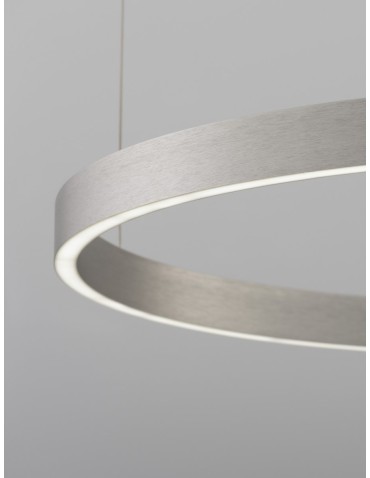 Luces Exclusivas BARI Wisząca Nowoczesna srebrny i odcienie srebra 1xLED max 77W 3000K LE43253 - produkt 2