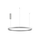 Pendant lamps - Luces Exclusivas BARI Pendant Modern silver and silver tones 1xLED max 106W 3000K LE43254 - product 1