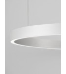 Pendant lamps - Luces Exclusivas BARI Pendant Modern silver and silver tones 1xLED max 106W 3000K LE43254 - product 2