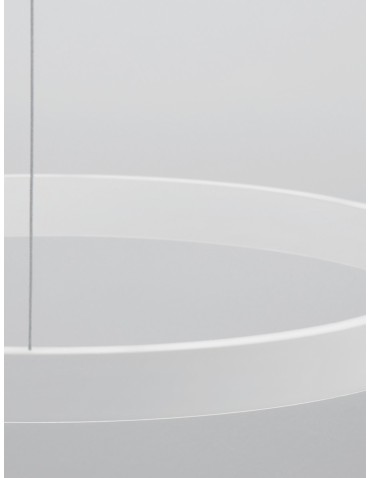 Luces Exclusivas BARI Wisząca Nowoczesna biały 1xLED max 60W 3000K LE43255 - produkt 2