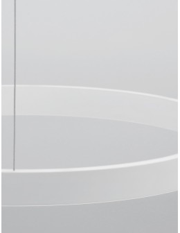 Luces Exclusivas BARI Wisząca Nowoczesna biały 1xLED max 60W 3000K LE43255 - produkt 2