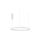 Pendant lamps - Luces Exclusivas BARI Pendant Modern White 1xLED max 77W 3000K LE43256 - product 1