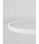 Lampy wiszące - Luces Exclusivas BARI Wisząca Nowoczesna biały 1xLED max 106W 3000K LE43257 - produkt 4