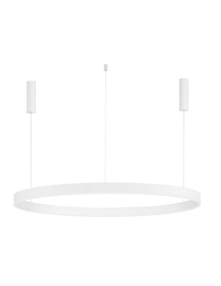 Pendant lamps - Luces Exclusivas DONDE Pendant Modern White 1xLED max 70W 2700-6000K LE43263 - product kolory-swiatla.pl 1