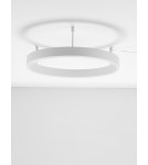 Lampy wiszące - Luces Exclusivas JACA Wisząca Nowoczesna biały 1xLED max 45W 3000K LE43265 - produkt 2