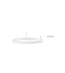 Pendant lamps - Luces Exclusivas JACA Pendant Modern White 1xLED max 50W 3000K LE43266 - product 1