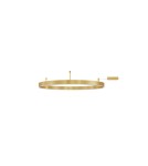 Ring ceiling lamps - Luces Exclusivas JACA Ceiling Modern Gold and shades of gold 1xLED max 60W 3000K LE43268 - product 1