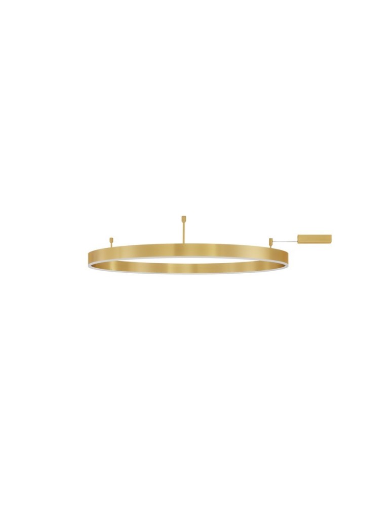 Ring ceiling lamps - Luces Exclusivas JACA Ceiling Modern Gold and shades of gold 1xLED max 60W 3000K LE43268 - product kolory-swiatla.pl 1