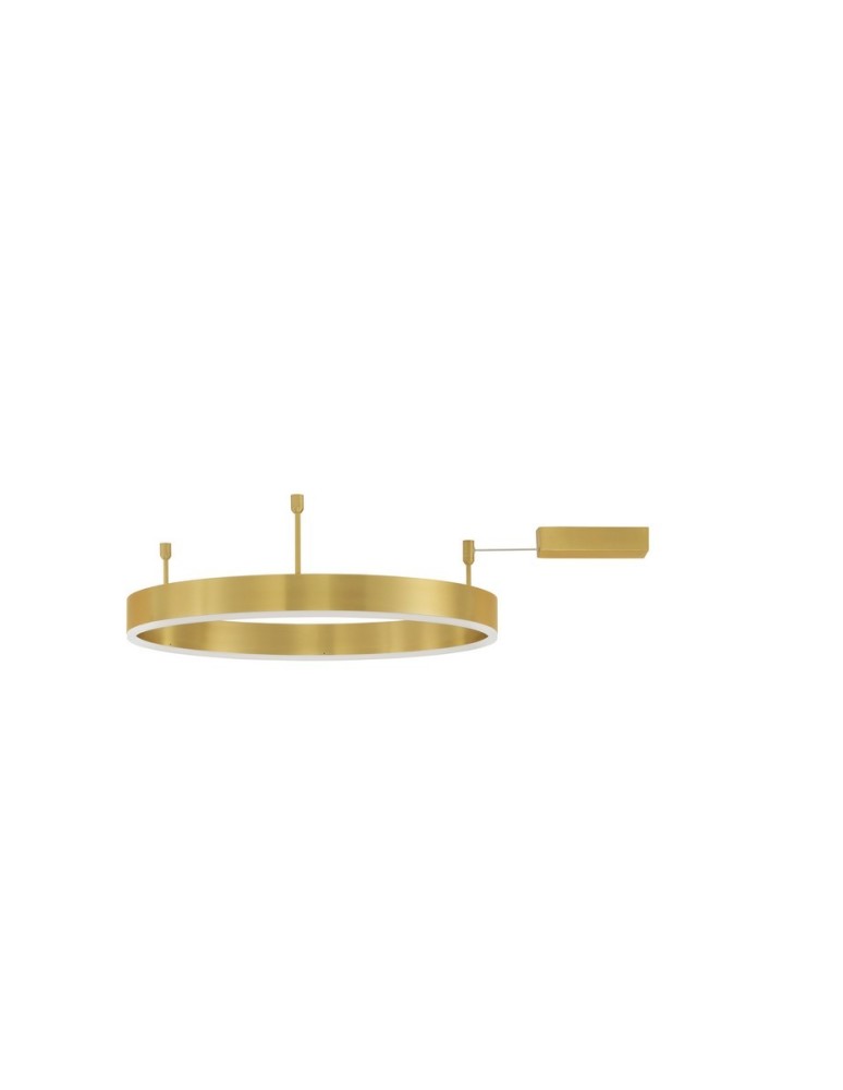 Ring ceiling lamps - Luces Exclusivas JACA Ceiling Modern Gold and shades of gold 1xLED max 45W 3000K LE43270 - product kolory-swiatla.pl 1