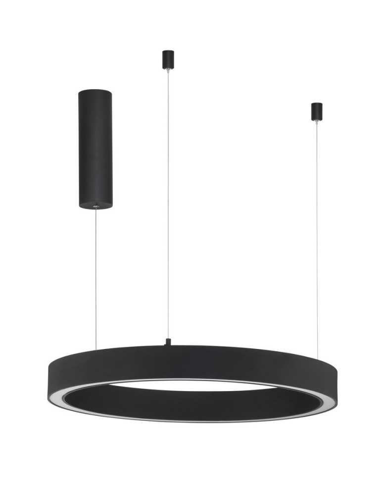 Pendant lamps - Luces Exclusivas BARI Pendant Modern Black 1xLED max 40W 3000K LE43274 - product kolory-swiatla.pl 1