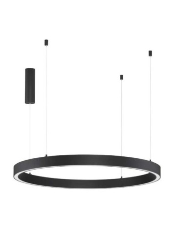 Luces Exclusivas BARI Pendant Modern Black 1xLED max 60W 3000K LE43276