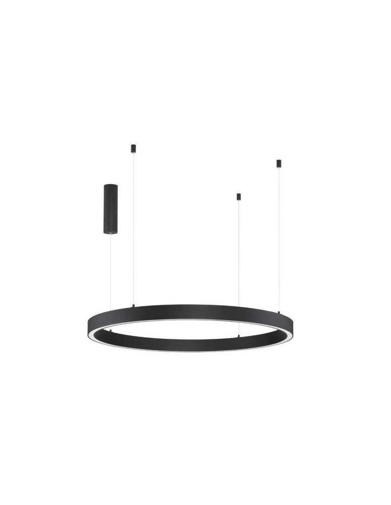 Pendant lamps - Luces Exclusivas BARI Pendant Modern Black 1xLED max 60W 3000K LE43276 - product kolory-swiatla.pl 1