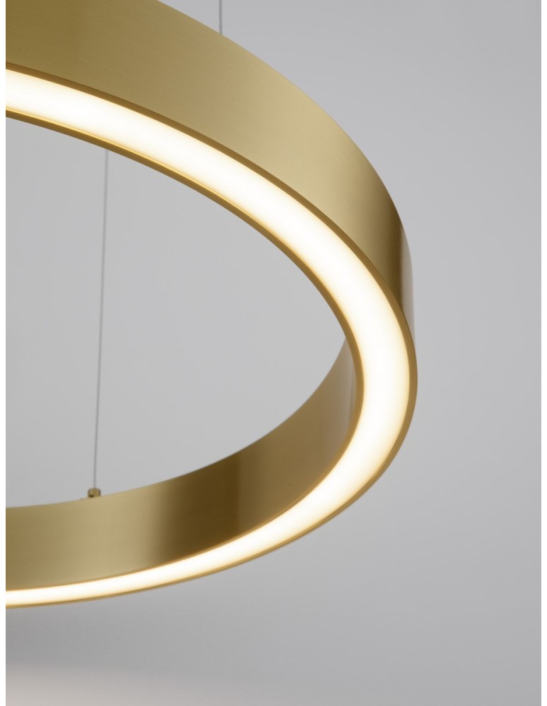 Pendant lamps - Luces Exclusivas MILPA Pendant Modern Gold and Shades of Gold 1xLED max 40W 3000K LE43280 - product kolory-swiatla.pl 2