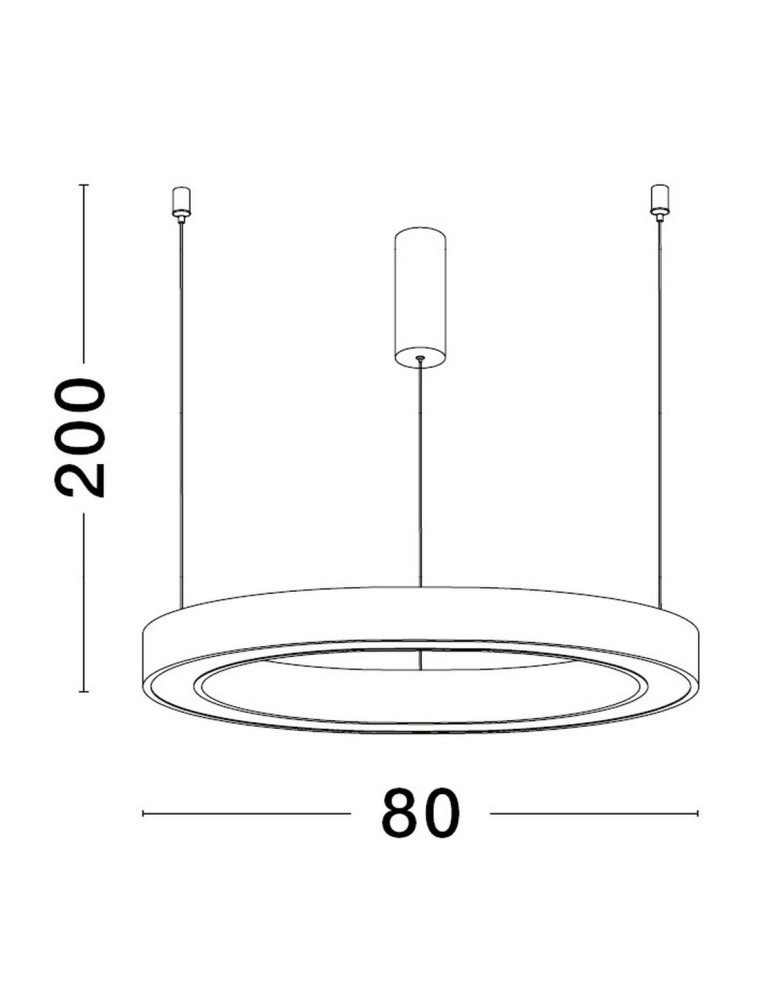 Pendant lamps - Luces Exclusivas MILPA Pendant Modern gold and gold shades 1xLED max 50W 3000K LE43281 - product kolory-swiatla.pl 2