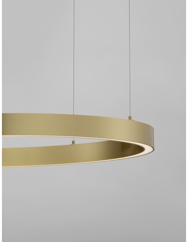 Pendant lamps - Luces Exclusivas MILPA Pendant Modern Gold and Gold Shades 1xLED max 60W 3000K LE43282 - product kolory-swiatla.pl 2