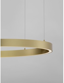 Luces Exclusivas MILPA Wisząca Nowoczesna złoty i odcienie złota 1xLED max 60W 3000K LE43282 - produkt 2