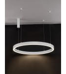 Pendant lamps - Luces Exclusivas MILPA Pendant Modern White 1xLED max 60W 3000K LE43288 - product 2