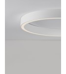 Ring ceiling lamps - Luces Exclusivas MILPA Modern Ceiling White 1xLED max 50W 3000K LE43290 - product 2