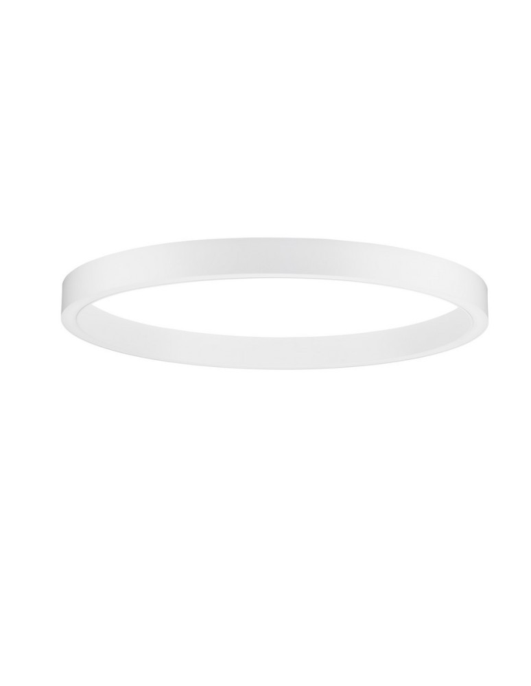 Ring ceiling lamps - Luces Exclusivas MILPA Modern Ceiling White 1xLED max 60W 3000K LE43291 - product kolory-swiatla.pl 1