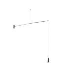 Designer pendant lamps - Luces Exclusivas KARIM Pendant Modern Black 1xLED max 12W 3000K LE43295 - product 1