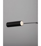 Designer pendant lamps - Luces Exclusivas KARIM Pendant Modern Black 1xLED max 12W 3000K LE43295 - product 4