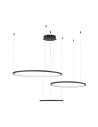 Luces Exclusivas ABAJO Pendant Modern Black 3xLED max 80W 3000K LE43296