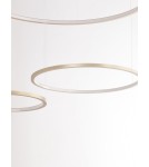 Pendant lamps - Luces Exclusivas ABAJO Pendant Modern Gold and shades of gold 3xLED max 80W 3000K LE43297 - product 2