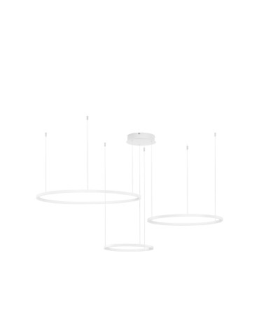 Luces Exclusivas ABAJO Pendant Modern white 3xLED max 80W 3000K LE43298