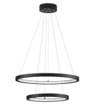 Pendant lamps - Luces Exclusivas IRUN Pendant Modern Black 2xLED max 60W 3000K LE43300 - product 1